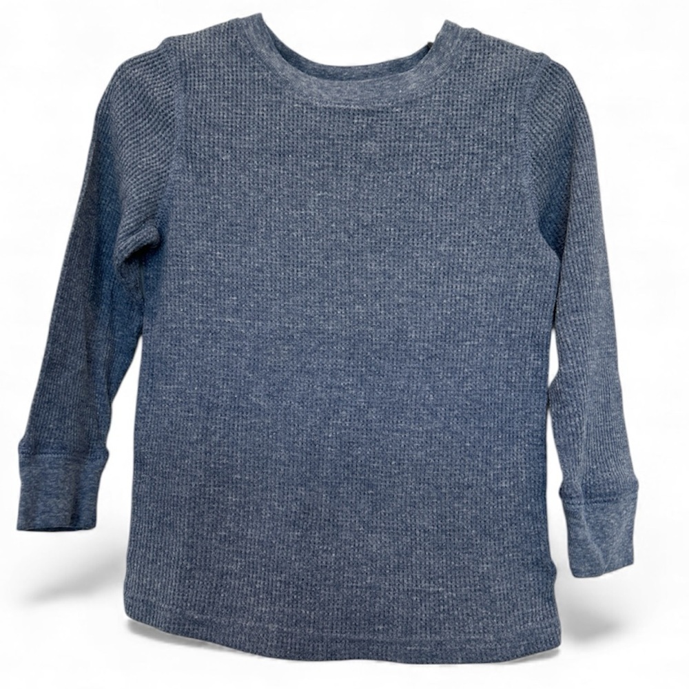 Cozy Blue Long Sleeve Tee for Kids